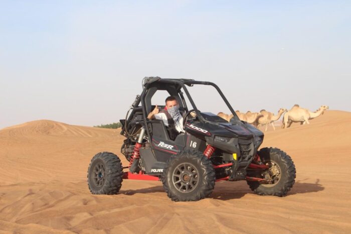 Polaris Dune Buggy RZR 1000cc Dubai Desert Safari (1 Seater )