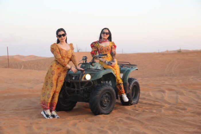 Dubai Desert Safari Quad Biking 150cc – Fenced Area