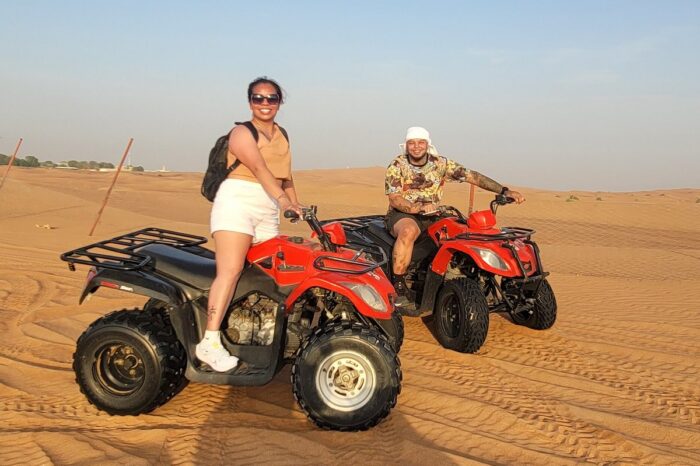 Desert Quad Biking Dubai 90cc – Fenced Area